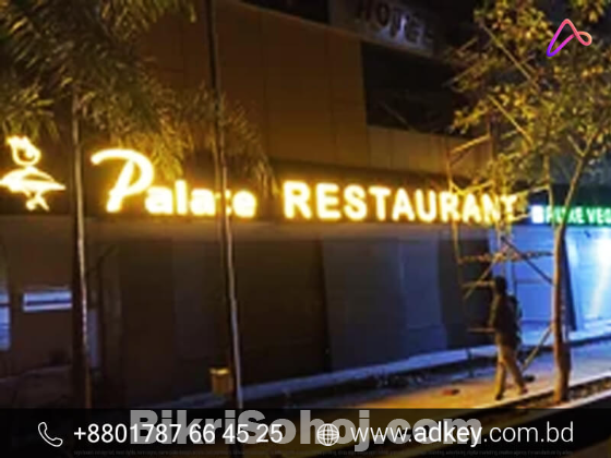 LED Sign Acrylic Name plates Letter Advertising in Dhaka BD